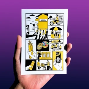 Hafiq Salleh - Malaysia's Golden Days (Snacks) Postcards